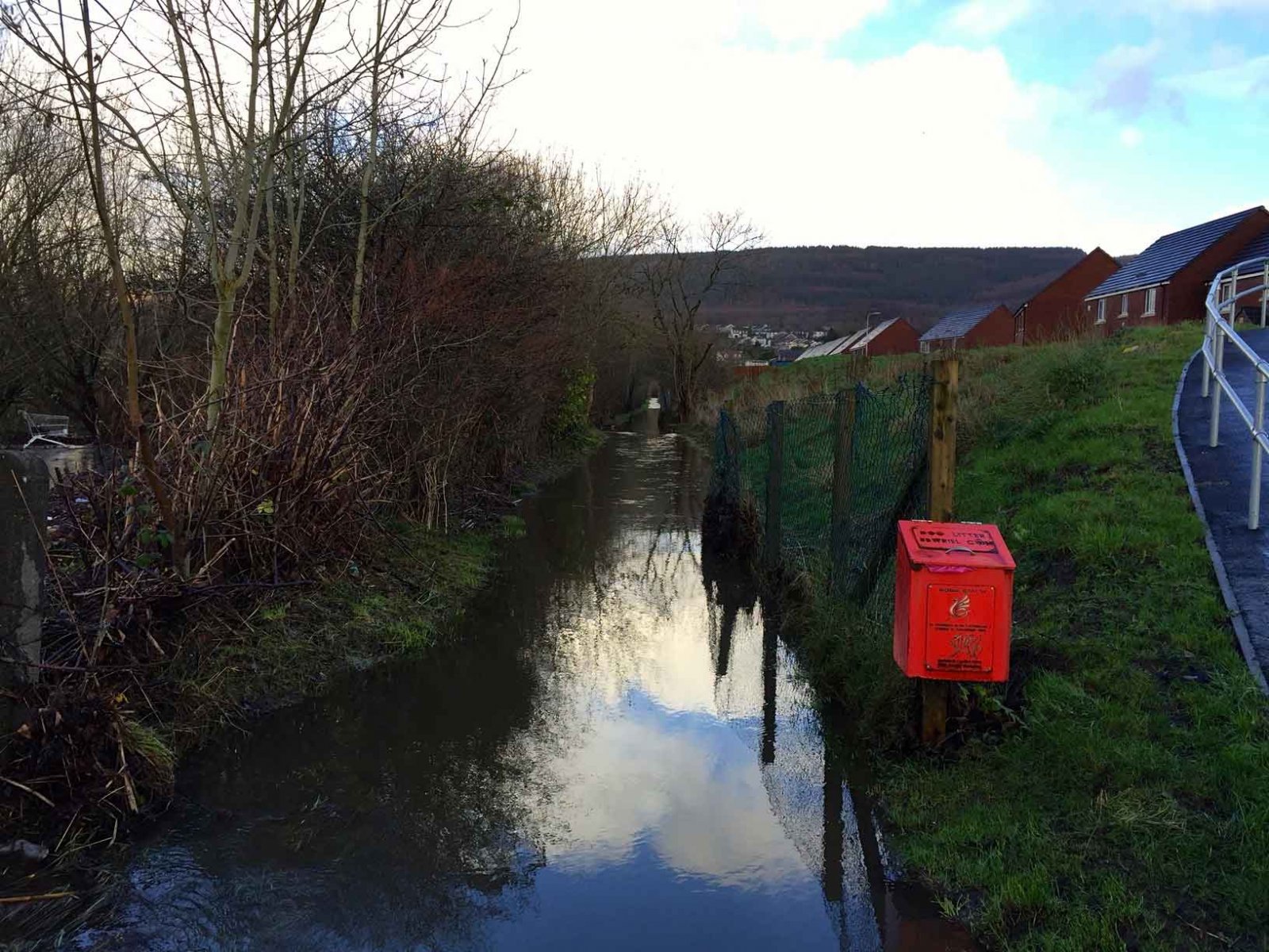 Work to begin on flood-prone Aberaman to Cwmbach PROW IMG_5732