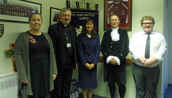 The High Sheriff of Mid Glamorgan visits St John’s