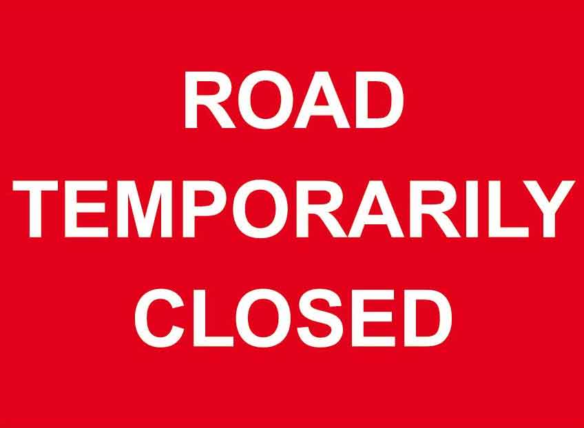 TEMPORARY ROAD CLOSURE CARDIFF ROAD, MOUNTAIN ASH