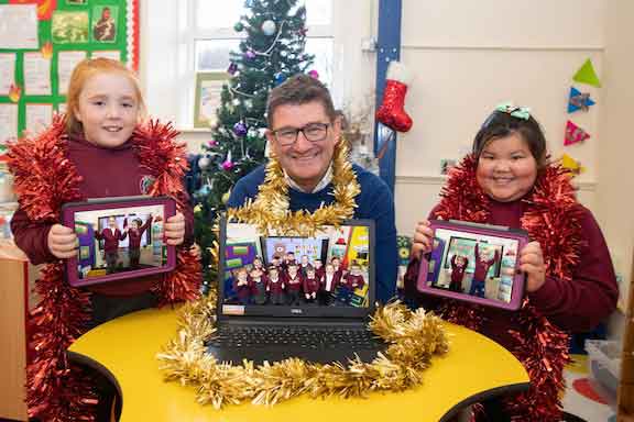 Rhigos pupils given the gift of technology