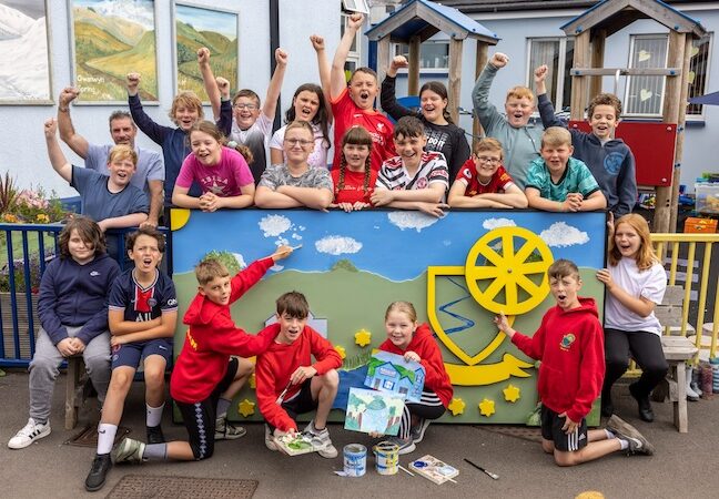 1-Pupils create lasting legacy in Cwmdare