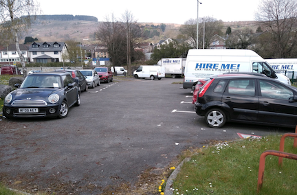 Park and Ride Schemes within Rhondda Cynon Taf and the parking of commercial vehicles in a car park in Cwmbach