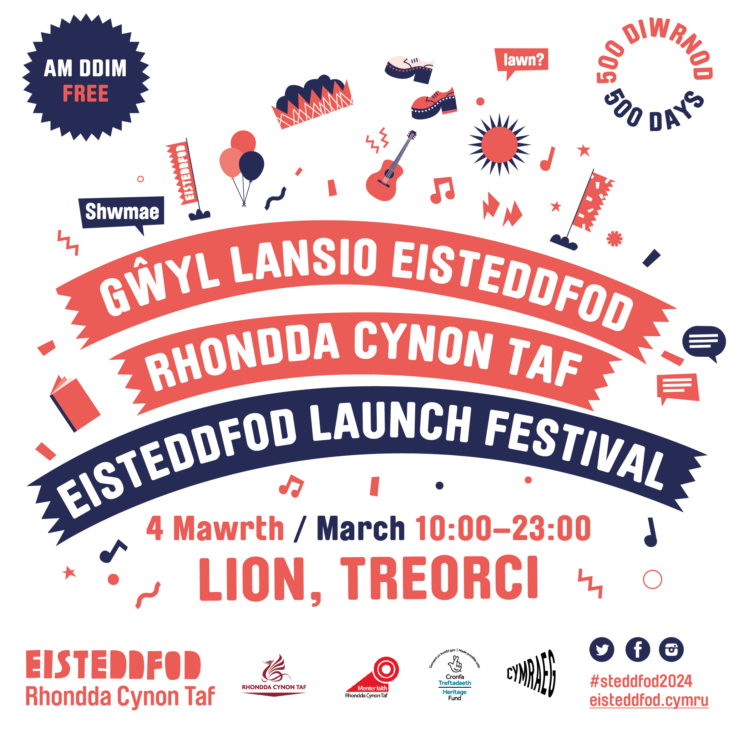 Rhondda Cynon Taf National Eisteddfod Launch