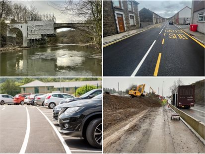 Rhondda Cynon Taf Council announce funding for highways and transportation in the capital programme