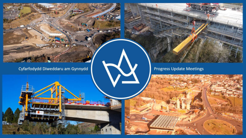 A465 Progress Update Meetings in Hirwaun, 6 March 2023. 