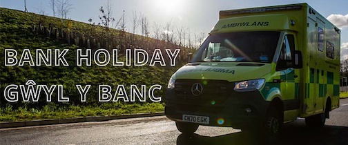 Help protect ambulance resources for those that need us most this Bank Holiday