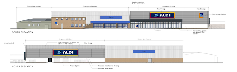Aldi apply for planning permission from Development Control at RCT Council