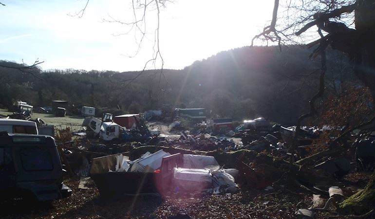 Monmouth man found guilty of illegal waste offences