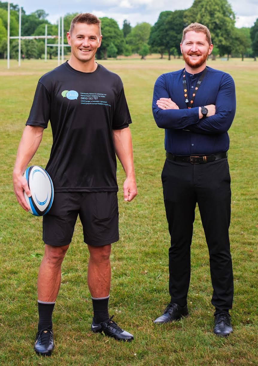 RUGBY star Jonathan Davies is the new champion and ambassador for a leading mental health service.