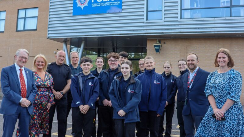 Partnership to open new doors for Police Youth Volunteers in South Wales