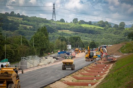 New arrangements for motorists through the A4119 dualling area