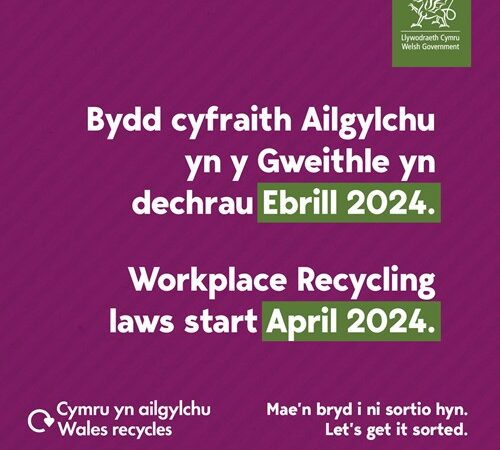 Workplace Recycling Law Starts April 2024