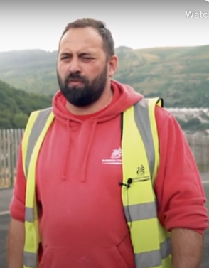 Day in the life – Recycling Lorry Driver working for Rhondda Cynon Taf Council