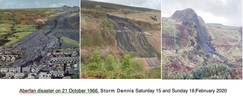 October 21st, 1966, a landslide of coal waste from a nearby colliery hit the village of Aberfan