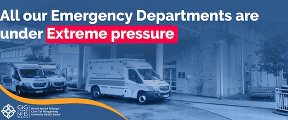 Our Emergency Departments are under extreme pressure