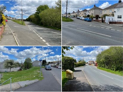 Investing in pedestrian safety at various locations in Hirwaun