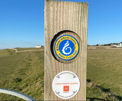 Vale of Glamorgan coastline – what 3 words signage initiative