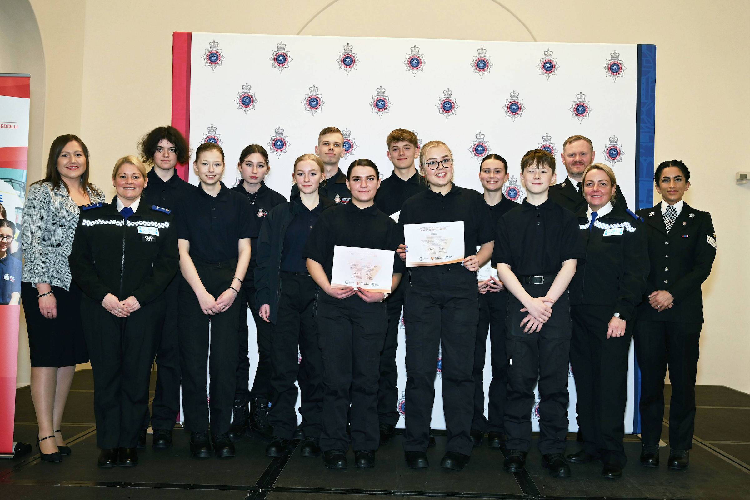 More than 90 young people take Police Youth Volunteer oath and join TeamSWP